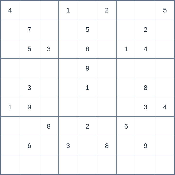 Sudoku #52026060107