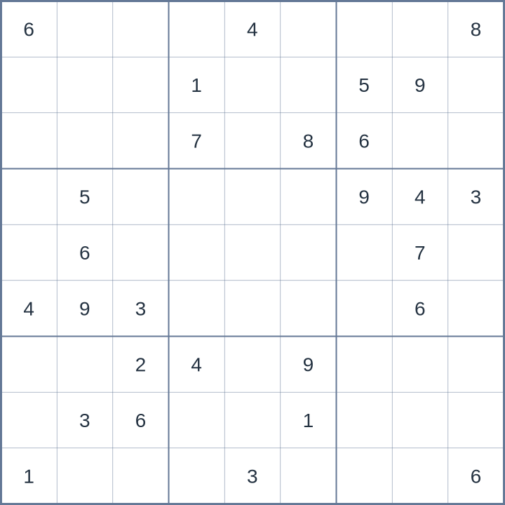 Sudoku #52026060608