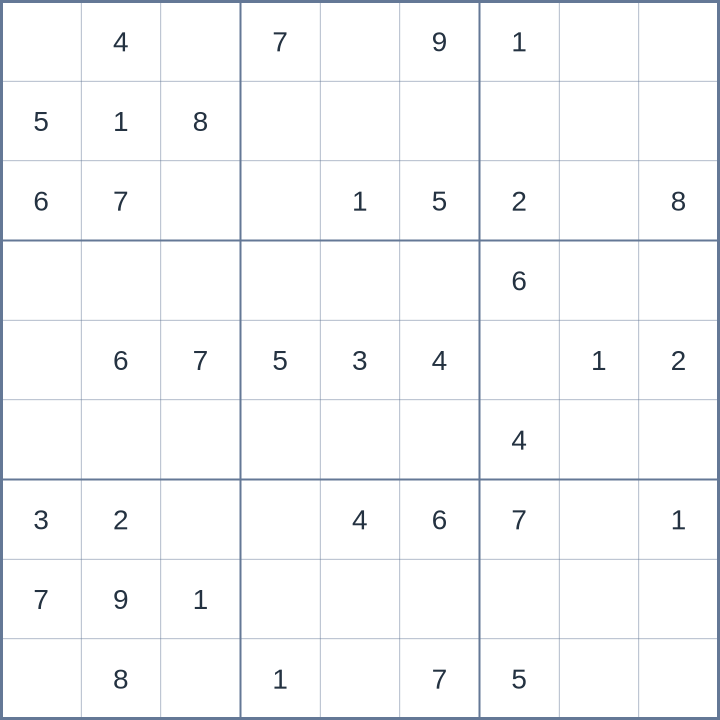Sudoku #52026060707