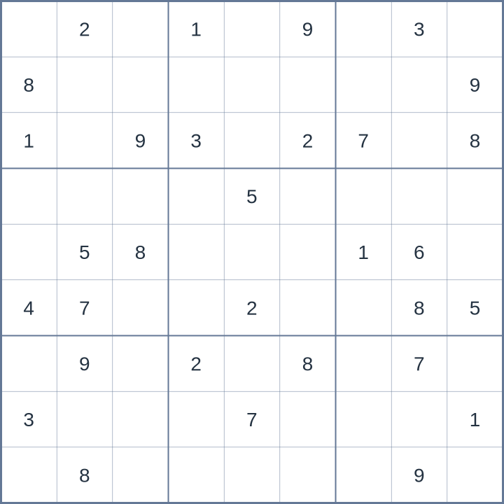 Sudoku #52026060709