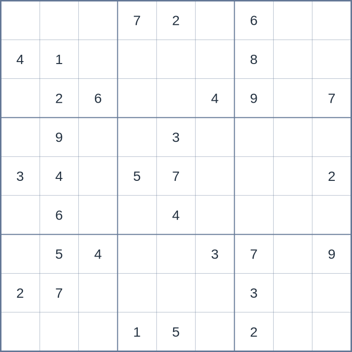 Sudoku #52026060807