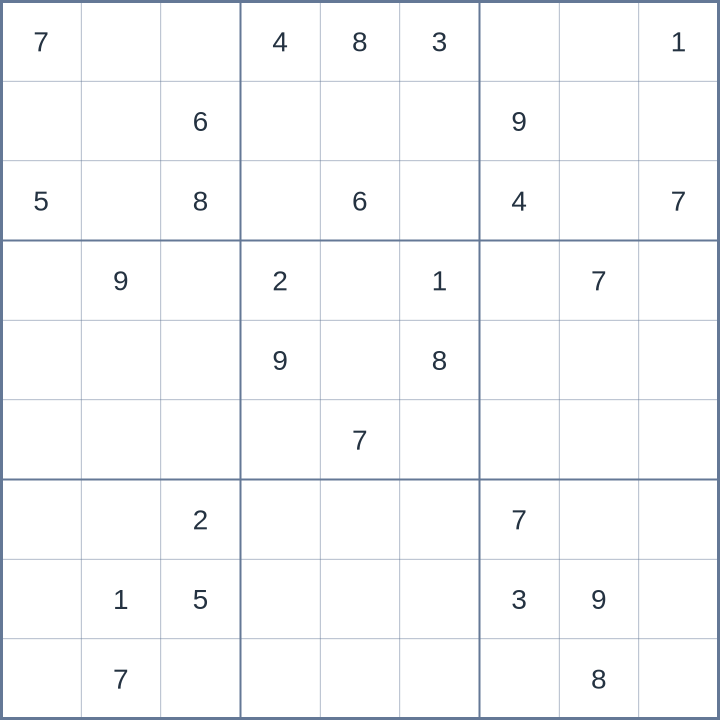 Sudoku #52026061001