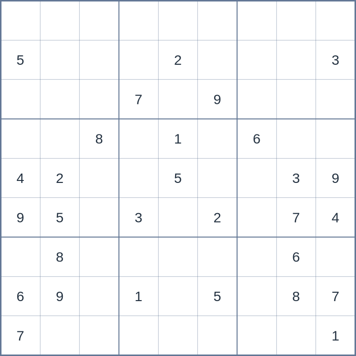Sudoku #52026061107