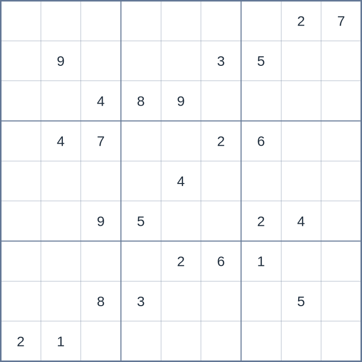 Sudoku #52026061209