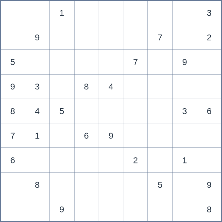 Sudoku #52026061307