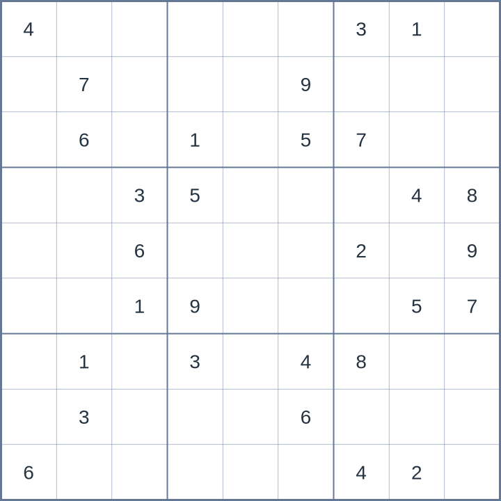 Sudoku #52026061401