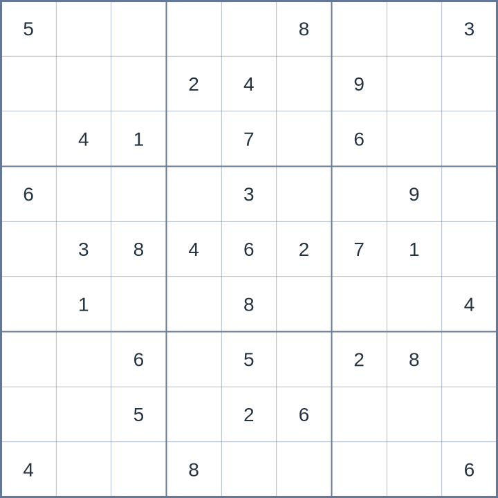 Sudoku #52026061608