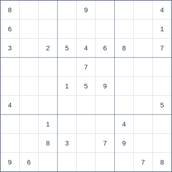Sudoku #52026061609