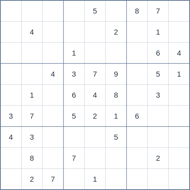 Sudoku #52026061703