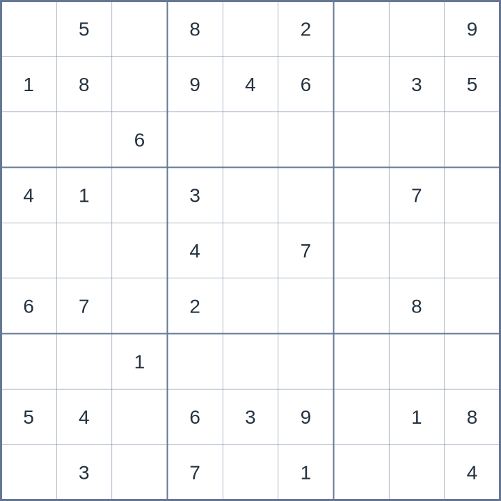 Sudoku #52026061705