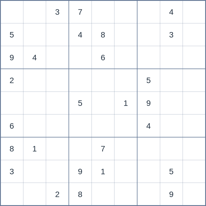 Sudoku #52026062006