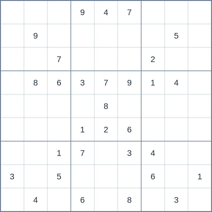 Sudoku #52026062009