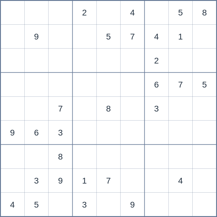 Sudoku #52026062010