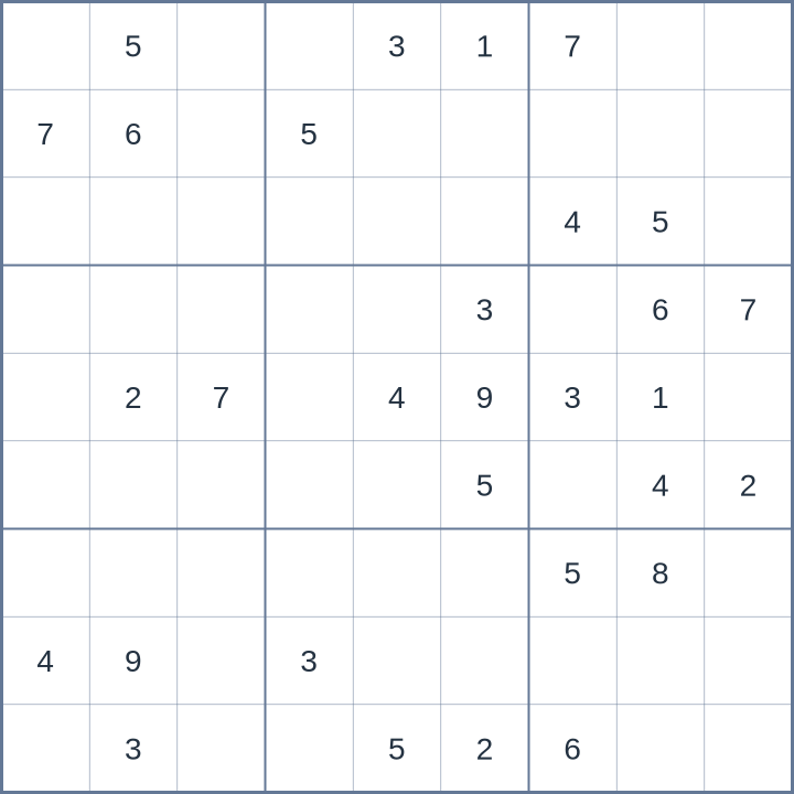 Sudoku #52026062104