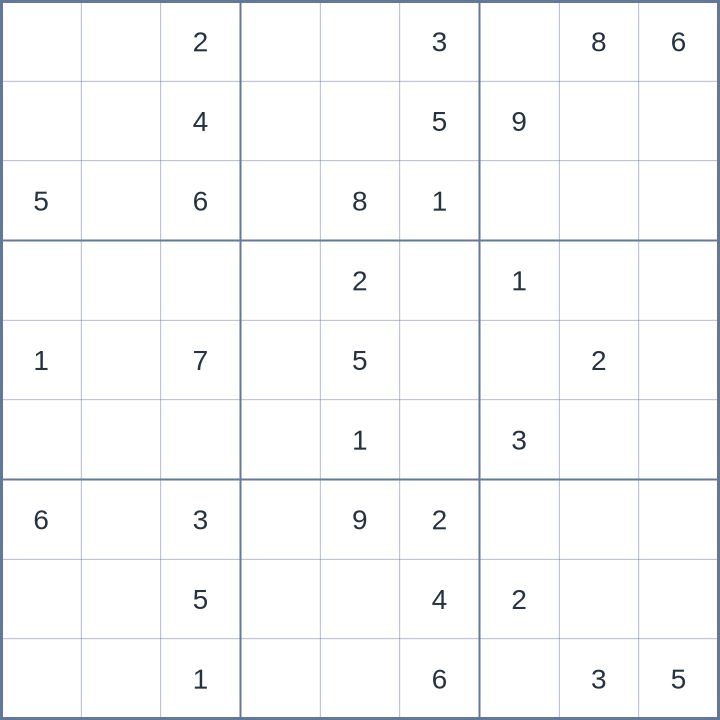 Sudoku #52026062201
