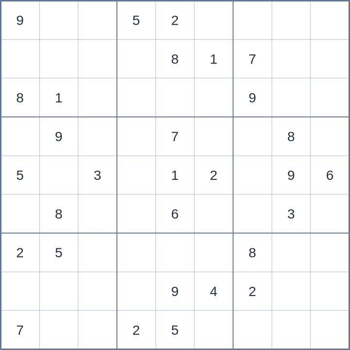 Sudoku #52026062307