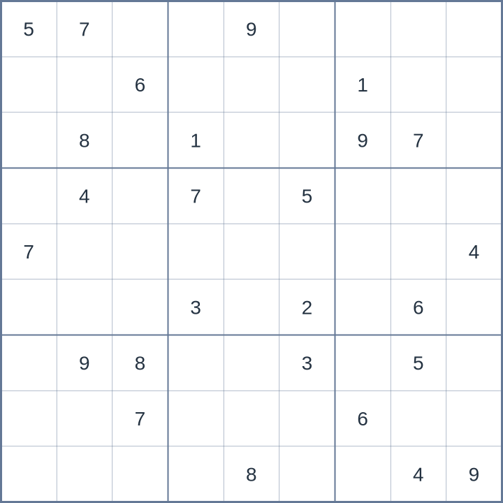 Sudoku #52026062401