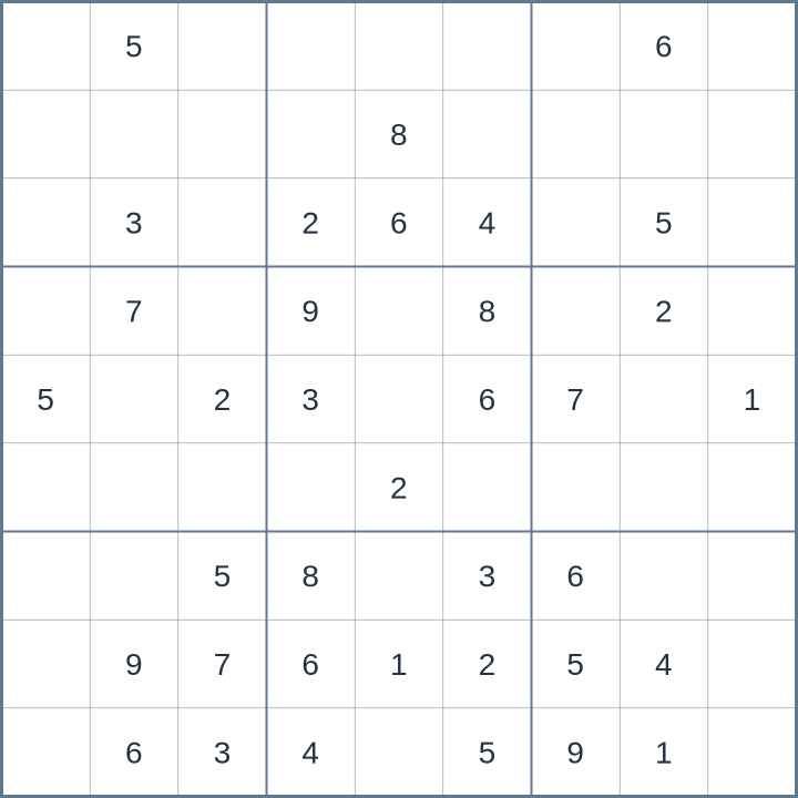 Sudoku #52026062510