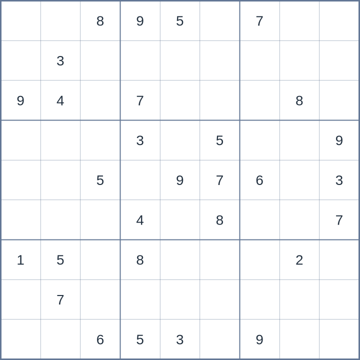 Sudoku #52026062605