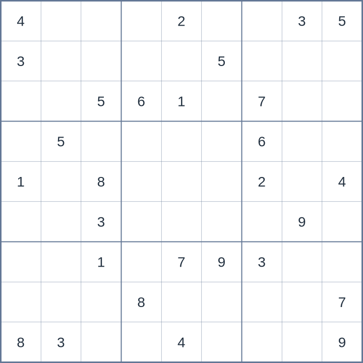 Sudoku #52026062608