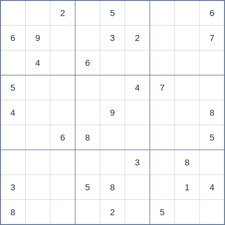Sudoku #52026062609
