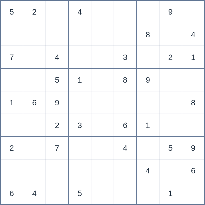 Sudoku #52026062610