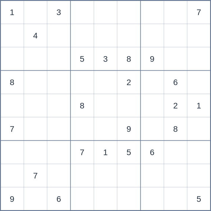 Sudoku #52026062801