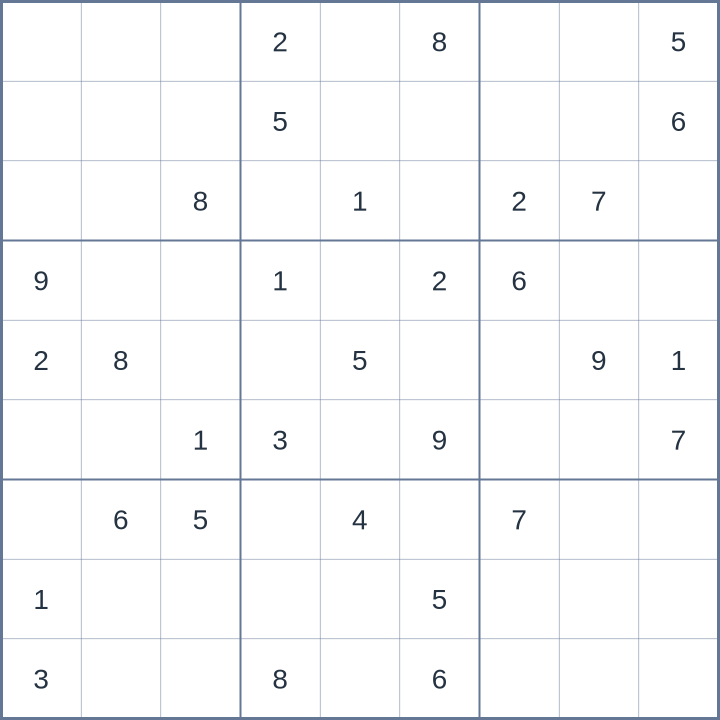 Sudoku #52026062905