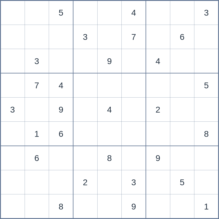 Sudoku #52026062907