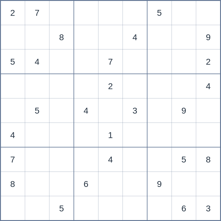 Sudoku #52026063001
