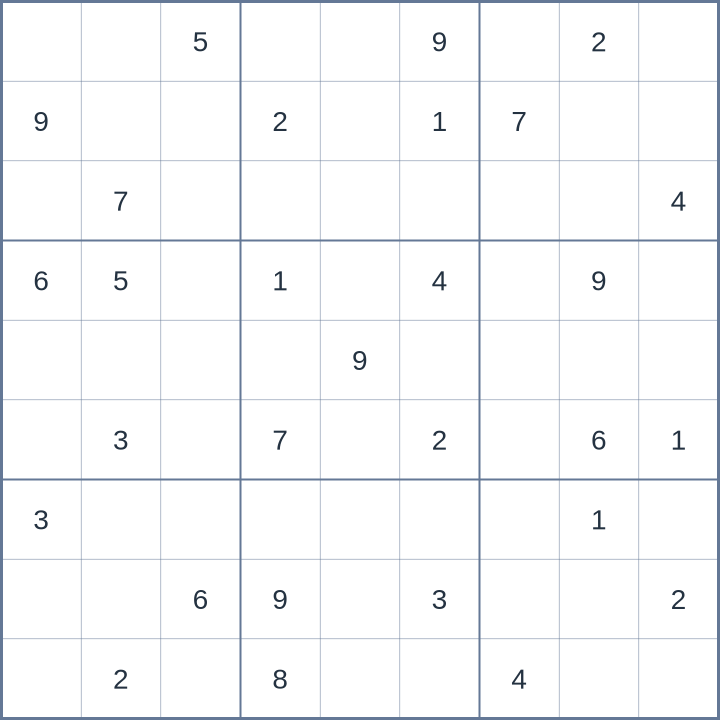 Sudoku #52026063007