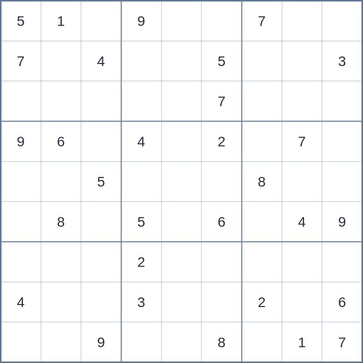 Sudoku #52026063009