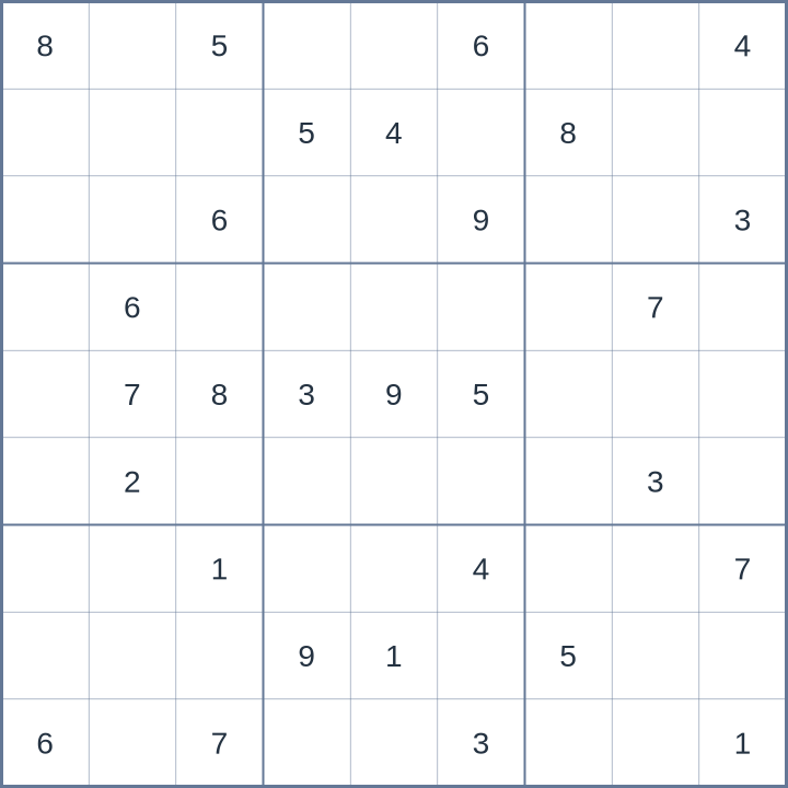 Sudoku #52026070107