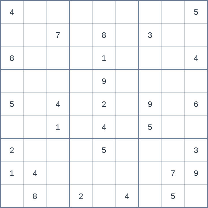 Sudoku #52026070209