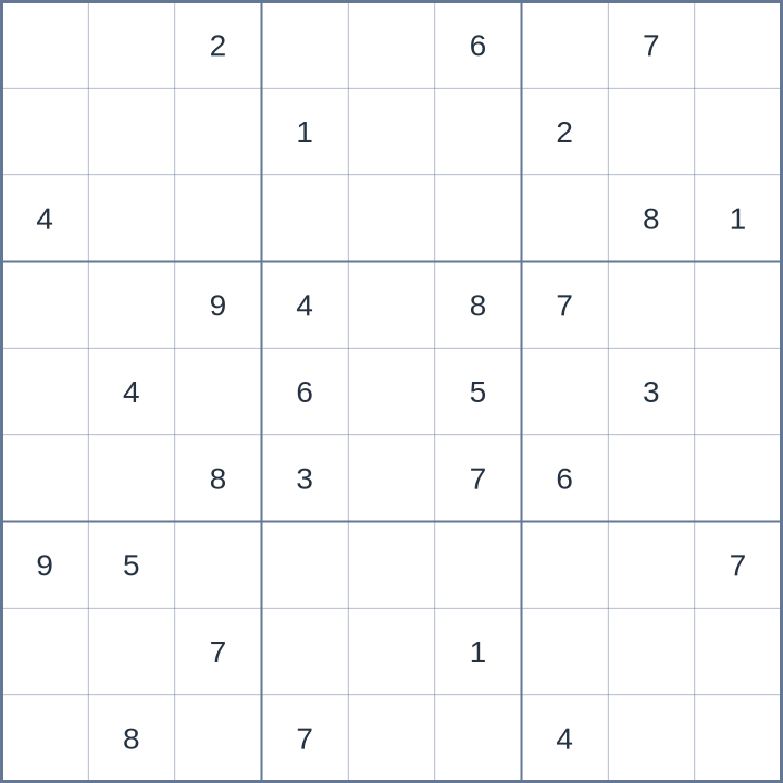 Sudoku #52026070210