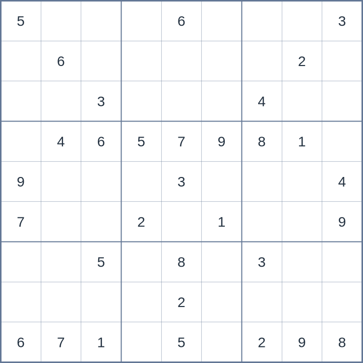 Sudoku #52026070606