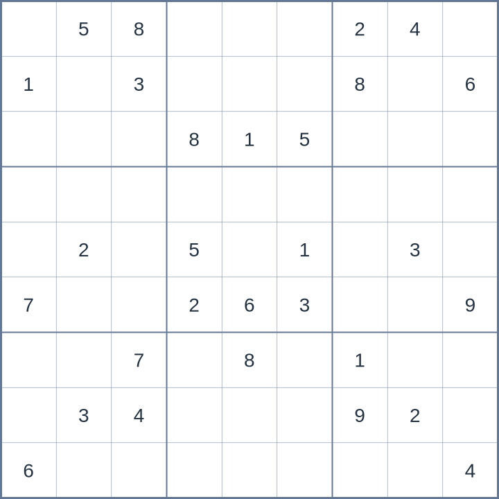 Sudoku #52026070610