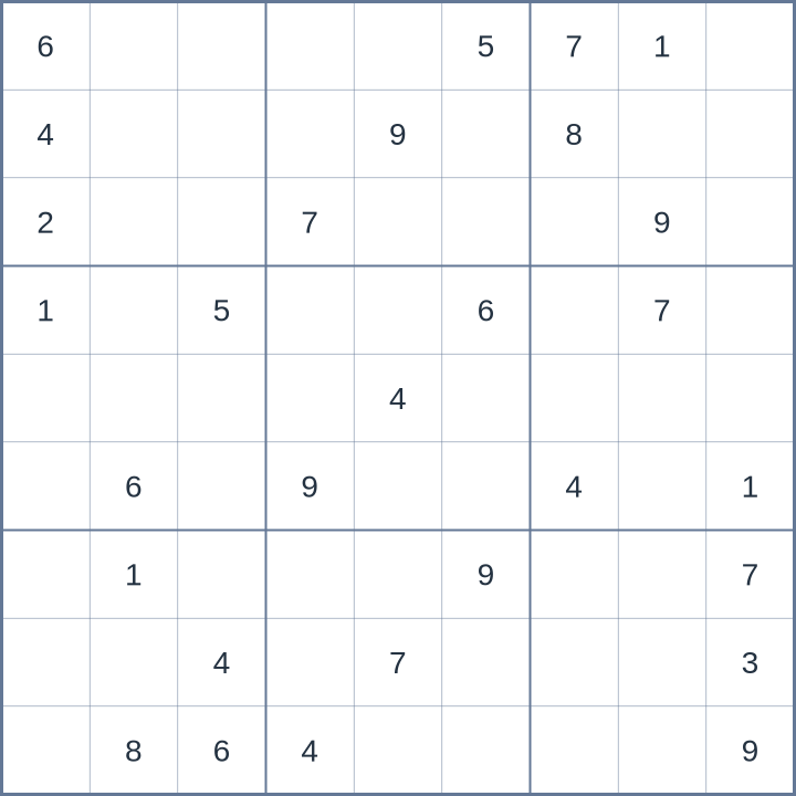 Sudoku #52026070701