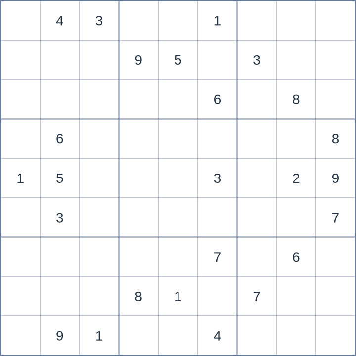 Sudoku #52026070707