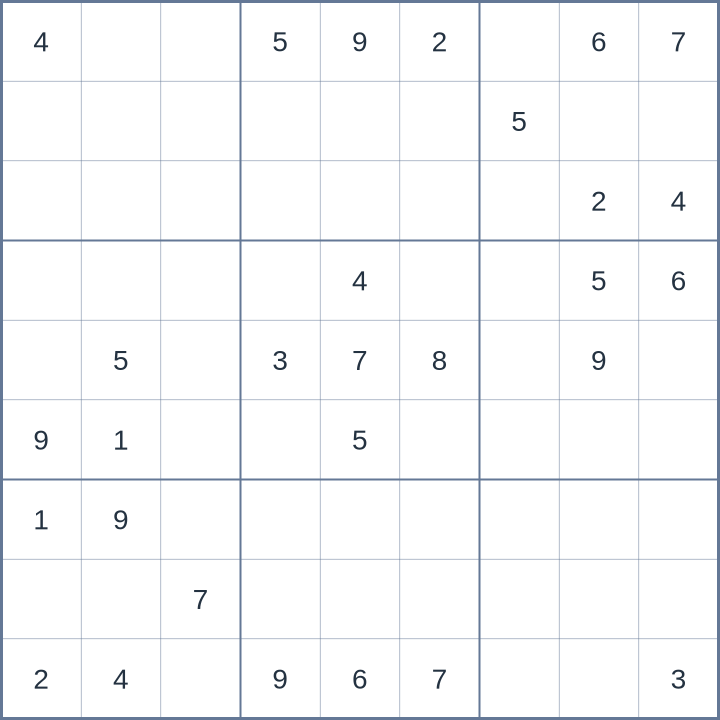 Sudoku #52026070709