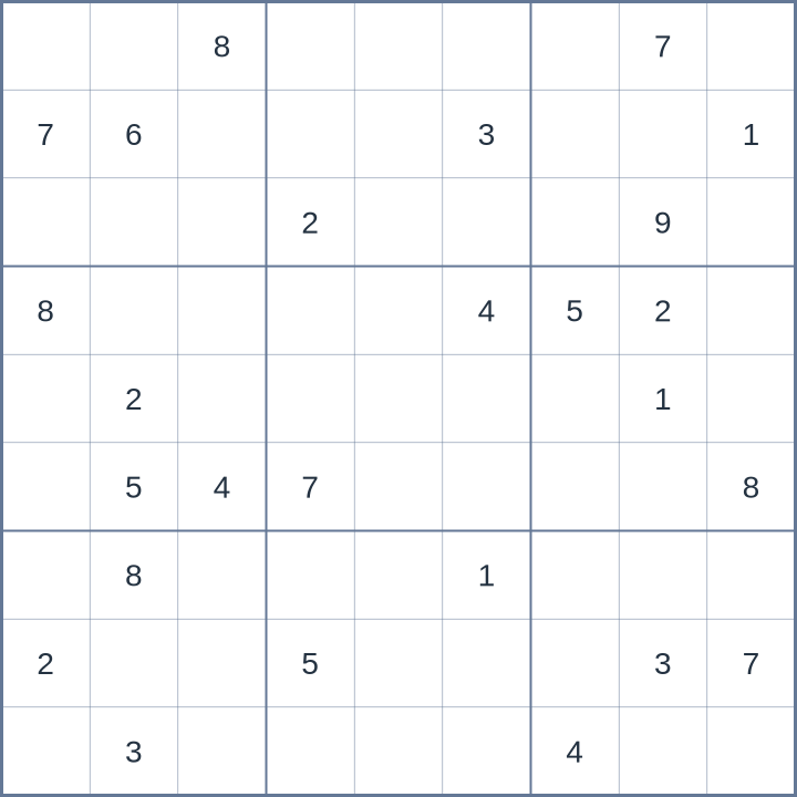 Sudoku #52026070903