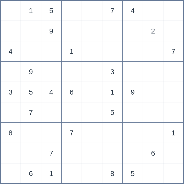 Sudoku #52026070907
