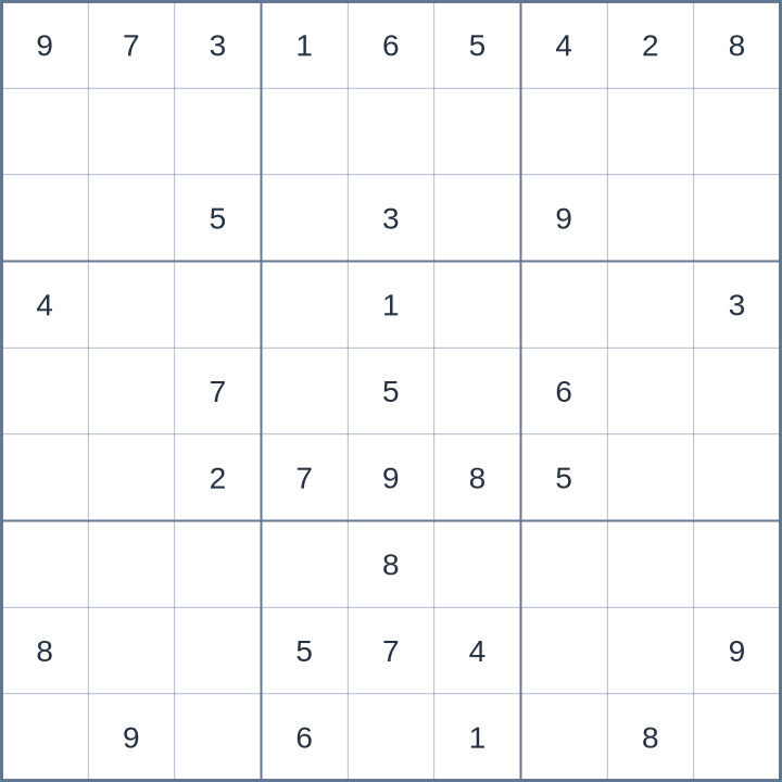 Sudoku #52026071308