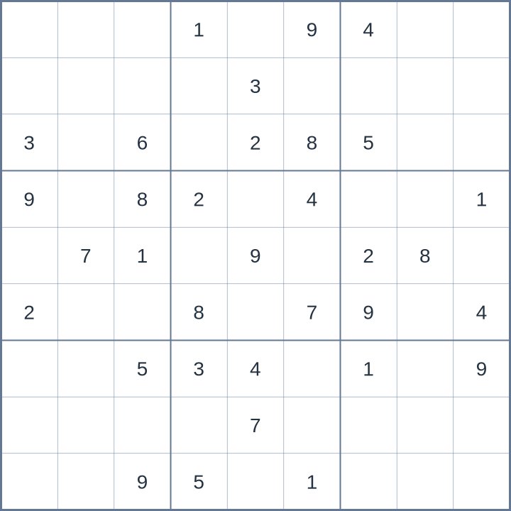 Sudoku #52026071310
