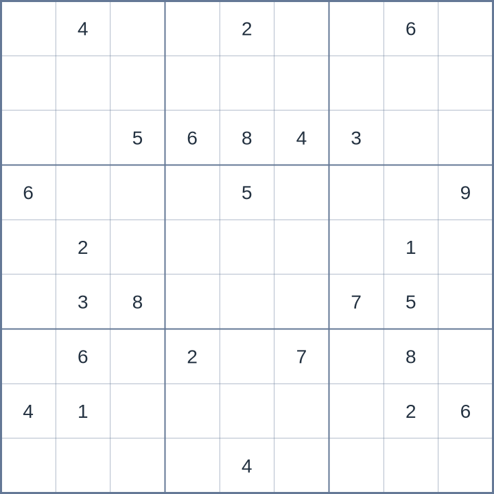 Sudoku #52026071402