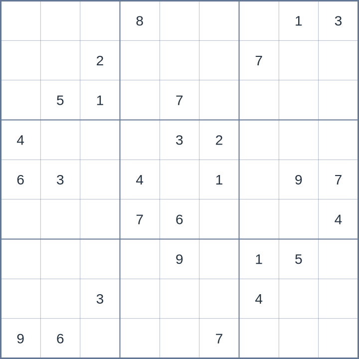 Sudoku #52026071505