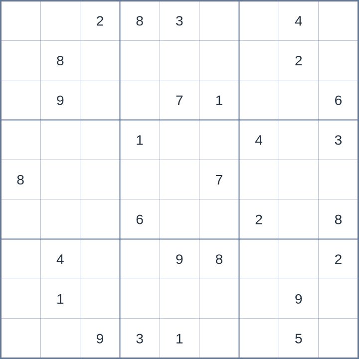 Sudoku #52026071509