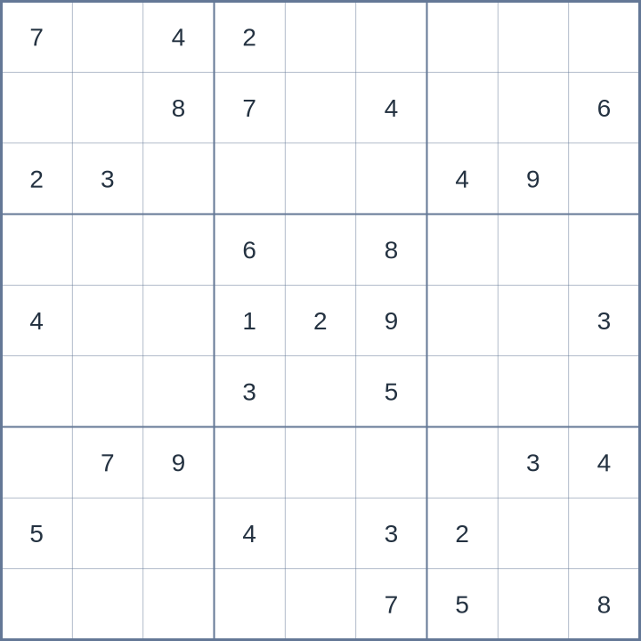 Sudoku #52026071510