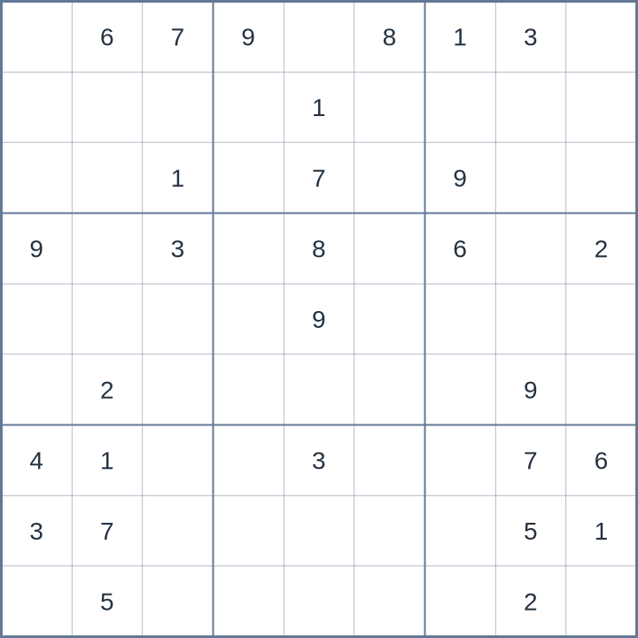 Sudoku #52026071606