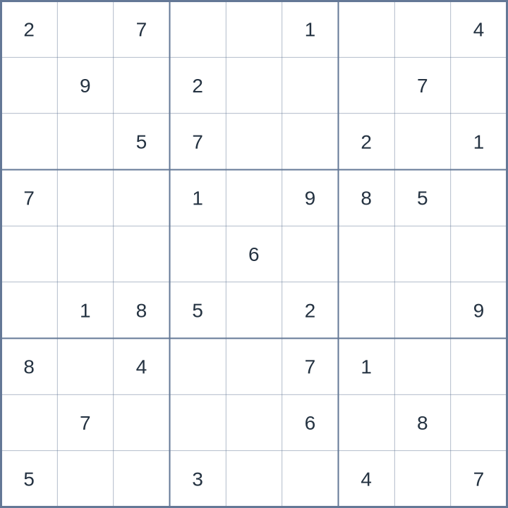 Sudoku #52026071607
